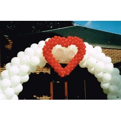 Coeur rouge St Valentin, mariage, fiançailles