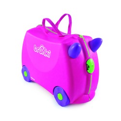 Valise rose pratique pour enfants